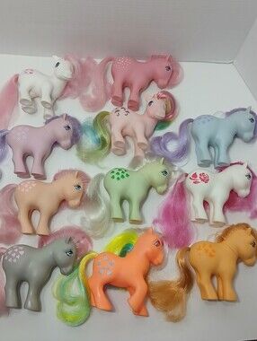 Vintage 1980s First Generation G1 My Little Pony MLP Lot of 12 Minty Sundance